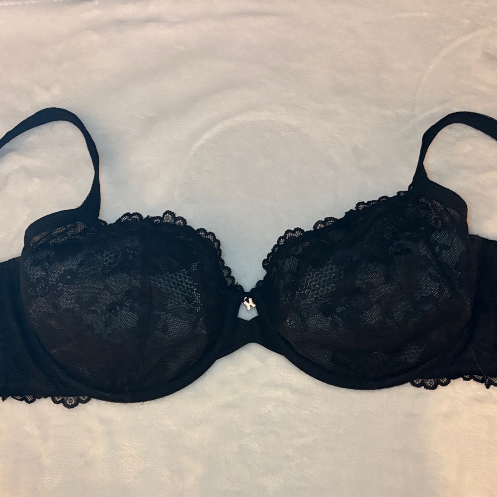 Savage X Fenty Black Lace Bra
